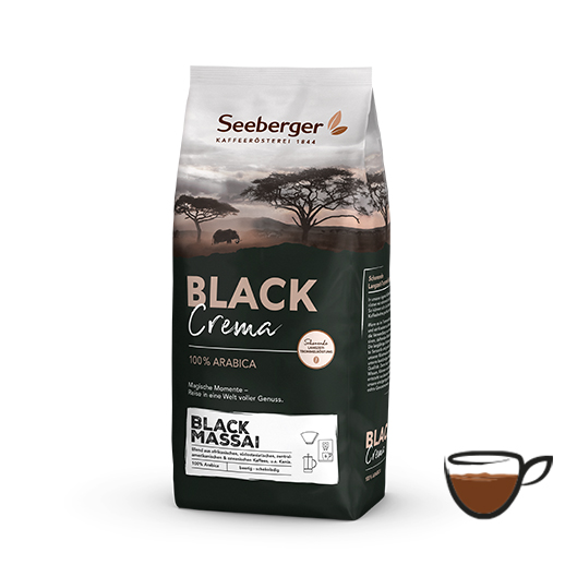 Packung Seeberger Black Massai