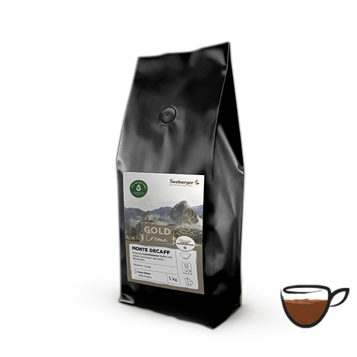 Packung Seeberger Kaffee Monte Decaff