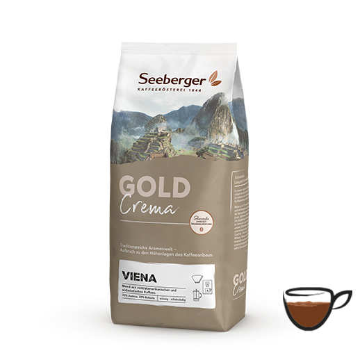 Packung Seeberger Kaffee Viena