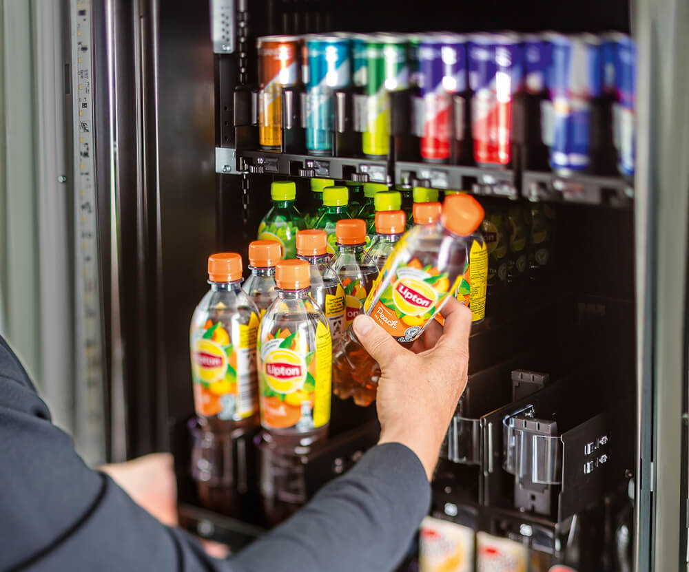 Vendingautomaten – Befüllung mit Snacks & Getränken