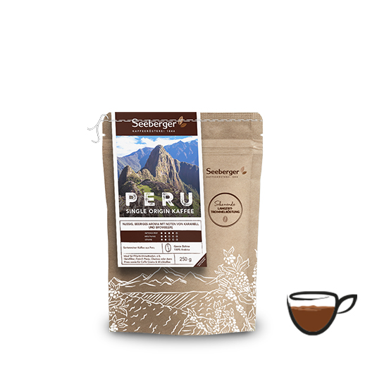 Packung Seeberger Peru Kaffee