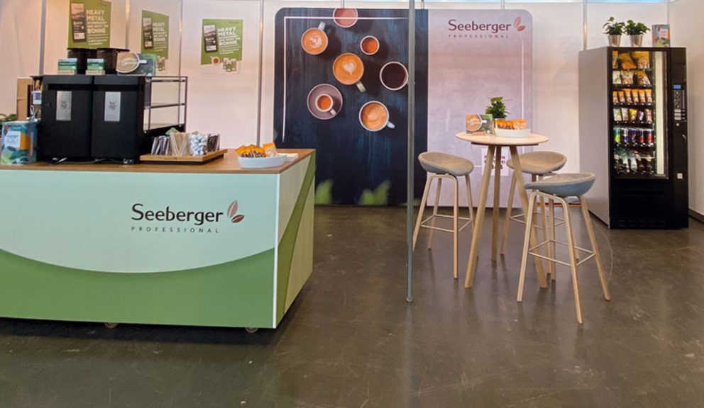 Messestand Seeberger auf der Vendtra