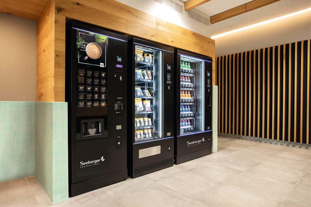 Automatenstraße Vending: Kaffeeautomat, Snackautomat und Getränkeautomat