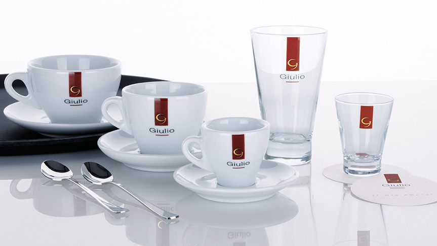 zubehör_giulio Porzellan und Gläser