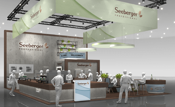 Messestand Seeberger Professional Internorga 2023