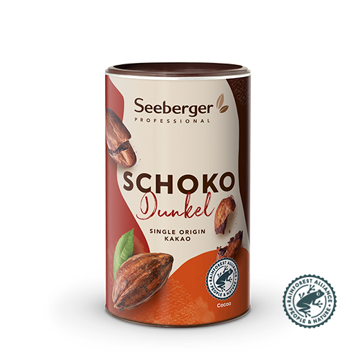 Dose Seeberger Schoko Kakao in Geschmack dunkel