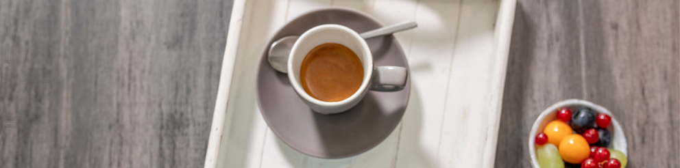 Seeberger Espresso Tasse, Black Konzept, Genuss