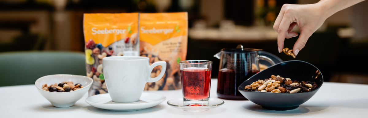Seeberger Produktwelt Kaffee, Snacks, Tee