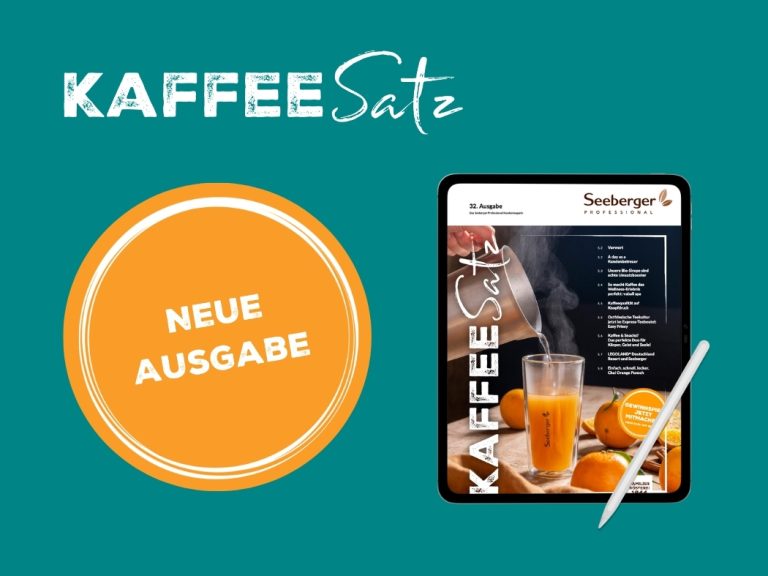 KaffeeSatz Titelbild, Neue Ausgabe, Kundenmagazin